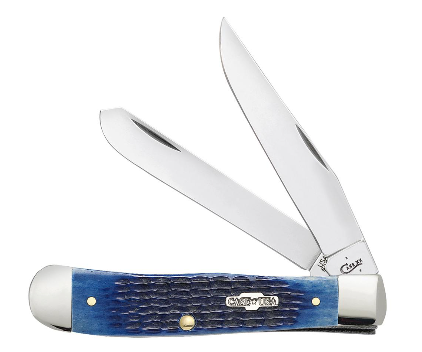 Premium Blue Bone Rogers Corn Cob Jig Mini Trapper Pocket Knife (02838) - Perfect for Hunting, Camping & Outdoor Adventures