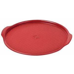 Emile Henry Flame Top Pizza Stone - 14.5 Inch Round Baking Stone for Perfect Homemade Pizza, Bread & Pastry - Ideal for Oven, Grill & Outdoor Cooking