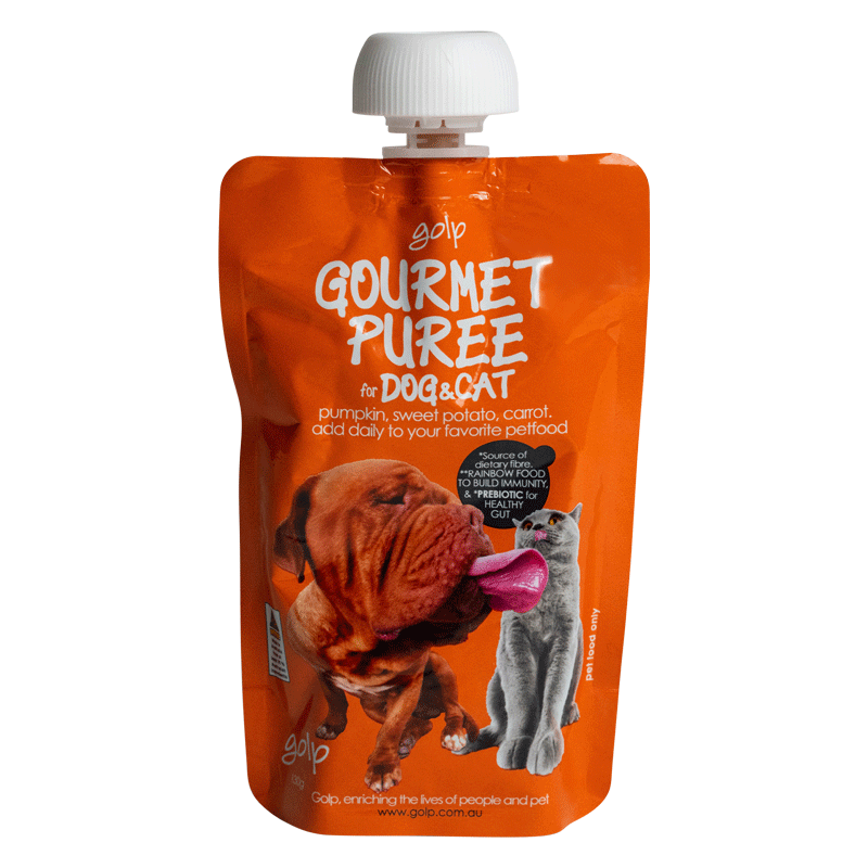 Premium Organic Pumpkin Puree for Dogs & Cats - 130g | Digestive Health Support | Perfect for Treats, Toppers & Homemade Pet Food