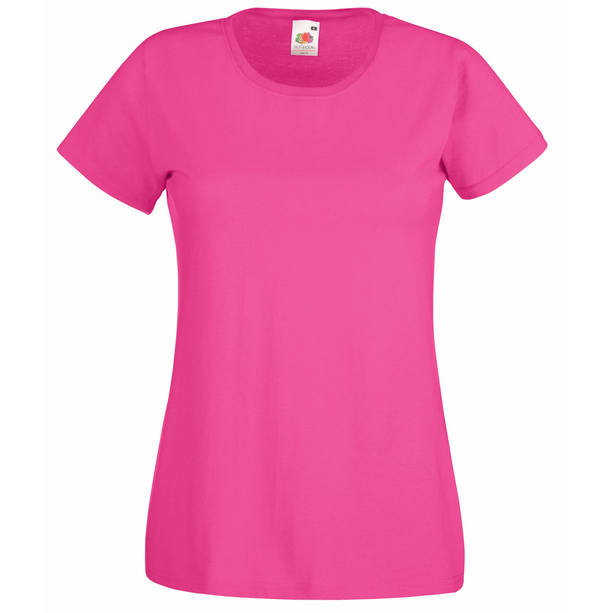 Fruit of the Loom Women's 61-372-0 Comfort Soft Cotton Crewneck T-Shirt - Casual Everyday Wear, Lounge, Gym & Layering Essential