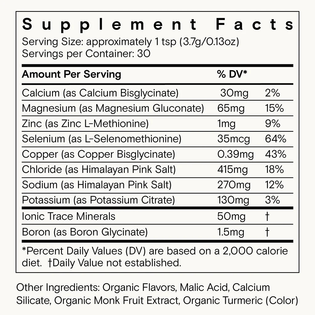 Mini Dew Electrolyte Powder with Essential Trace Minerals - Hydration Boost for Athletes, Workouts & Outdoor Activities
