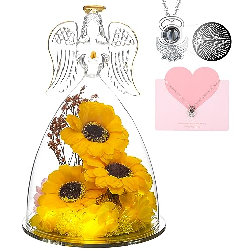 Large Angel Sunflower Gifts for Women
