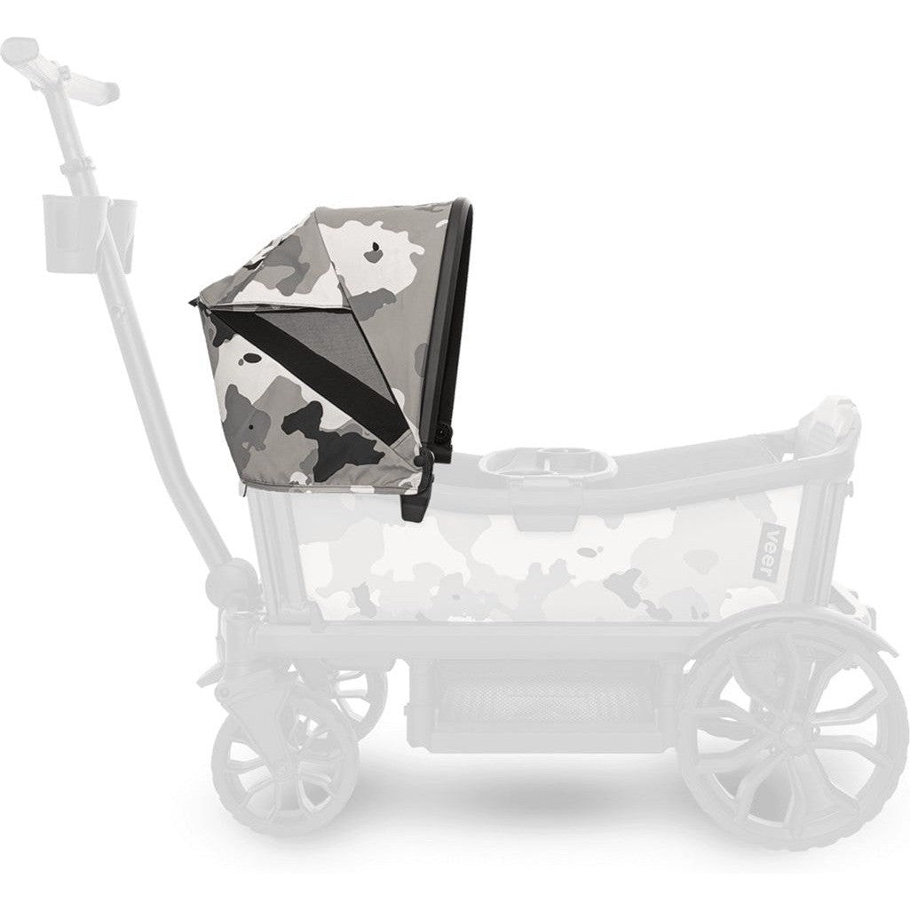 Veer Cruiser Custom Retractable Canopy - UV Protection Sun Shade for Strollers, Bikes & Outdoor Activities - Perfect for Beach, Park and Family Outings