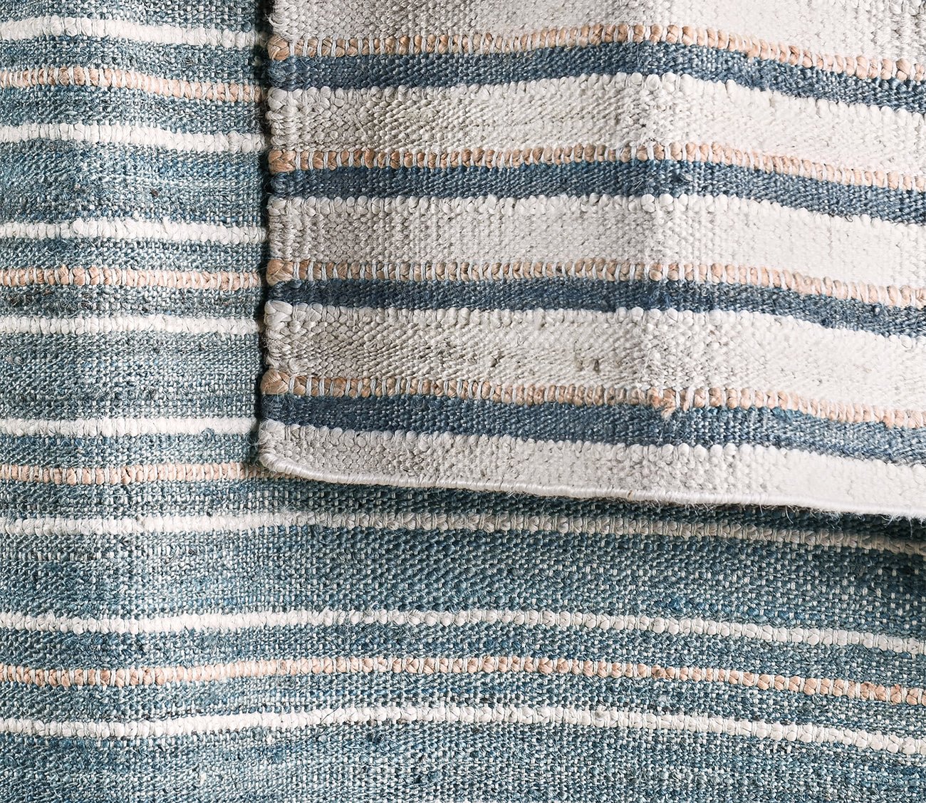 Classic Home Del Mar Aqua Area Rug - Soft & Durable Indoor/Outdoor Rug for Living Room, Bedroom, Patio - Water-Resistant & Easy to Clean - Perfect for Coastal & Boho Decor