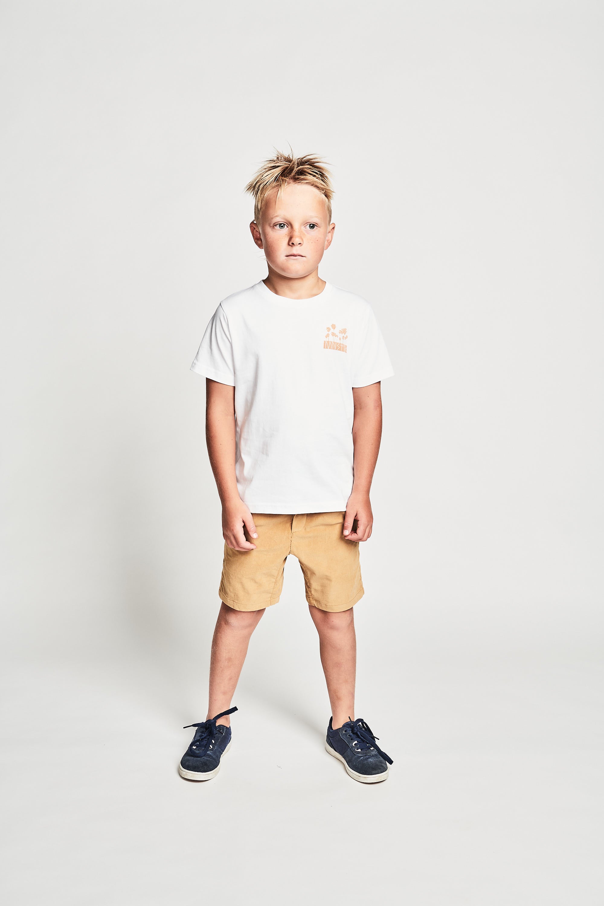 Munster Kids Surfroad Tee - Soft Cotton White T-Shirt for Boys & Girls | Beach, Summer & Casual Wear