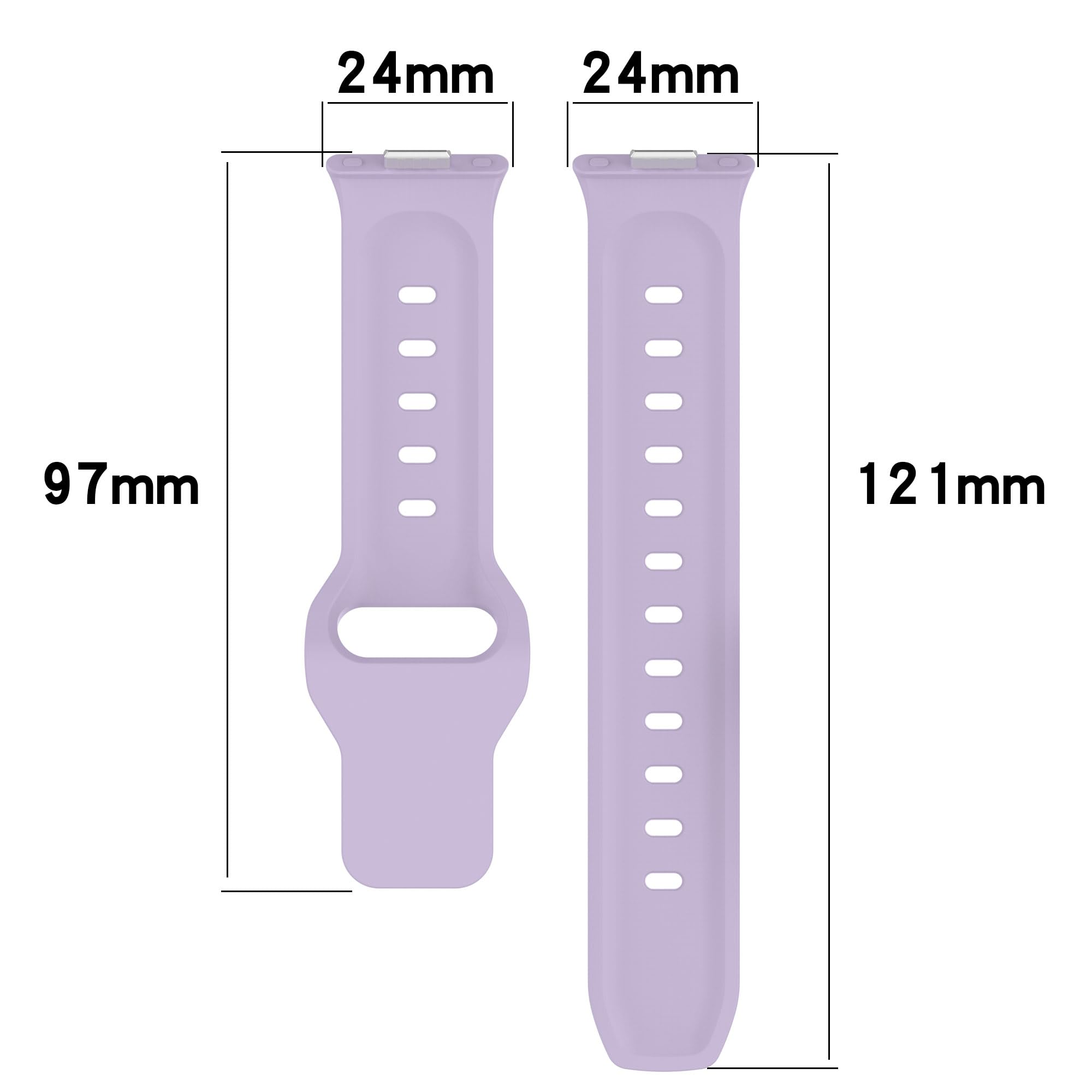 AISPORTS Silicone Replacement Band for Huawei Watch Fit 3 - Soft, Flexible & Breathable Watch Strap with Metal Buckle for Women & Men - Perfect for Sports, Workouts & Everyday Wear