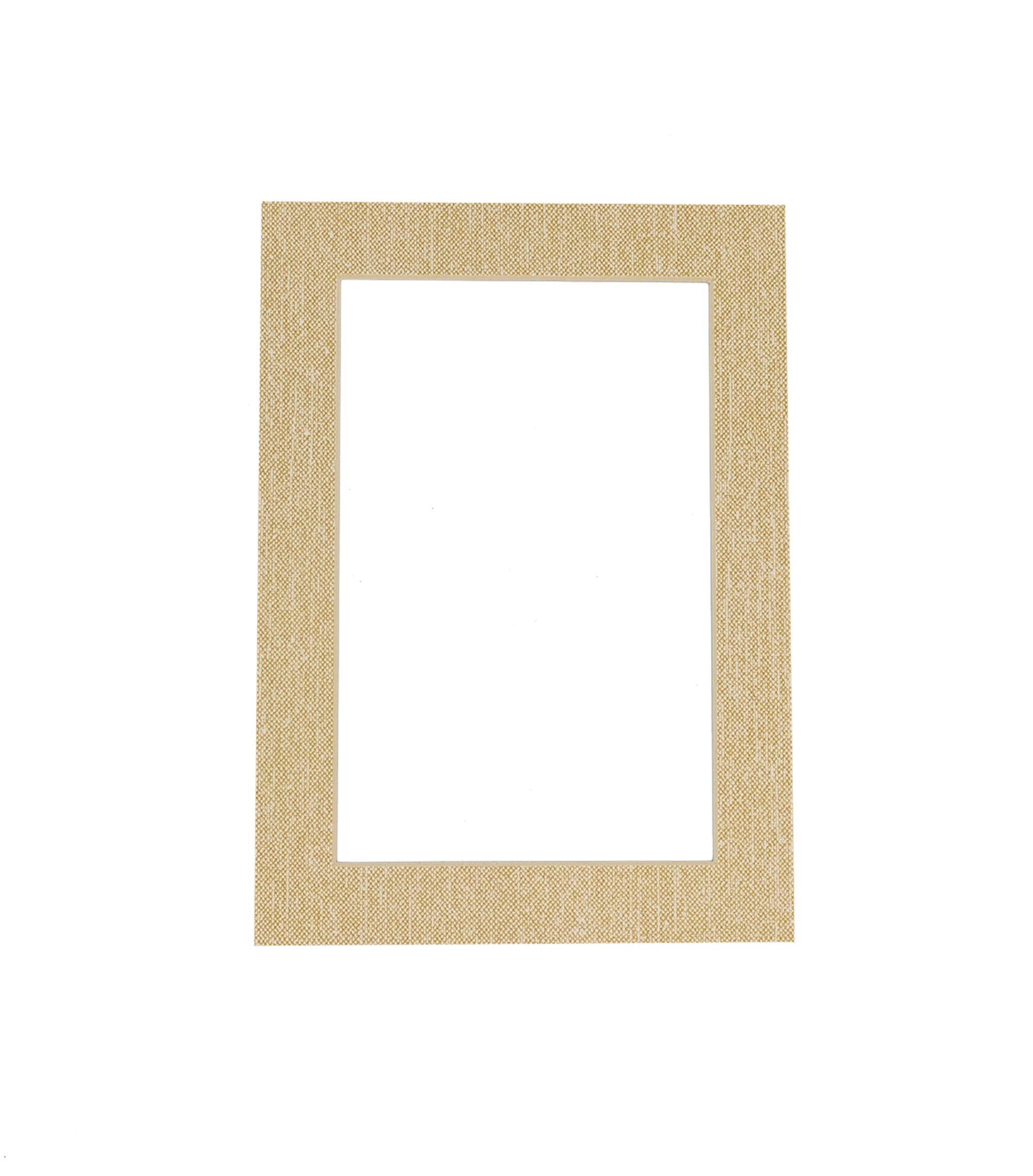16x24 Acid-Free Bevel Cut Mat for 12x21 Photos - Fresh Linen Canvas Precut Mat Board with Backing & Self-Seal Crystal Clear Photo Bag - Perfect for Picture Framing, Art Displays, and Home Decor - 4-Ply Thickness Archival Quality Matting