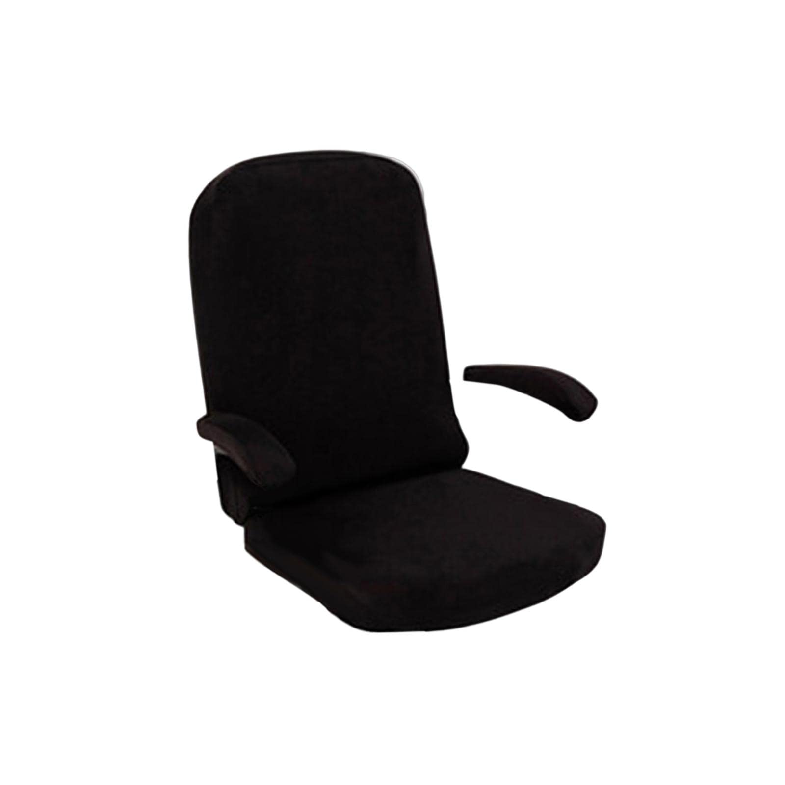 Bothyi Stretchable Swivel Computer Chair Cover - Office & Desk Chair Protector - Black - Perfect for Home Office, Gaming & Workspace Furniture Protection