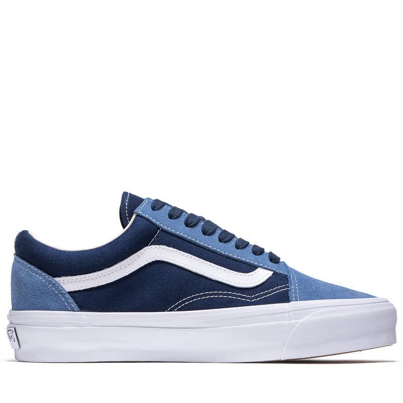 Vans Old Skool 36 LX STV Skate Shoes - Navy/White Colorway - Classic Canvas Sneakers for Men & Women | Perfect for Skateboarding, Streetwear Fashion & Casual Wear