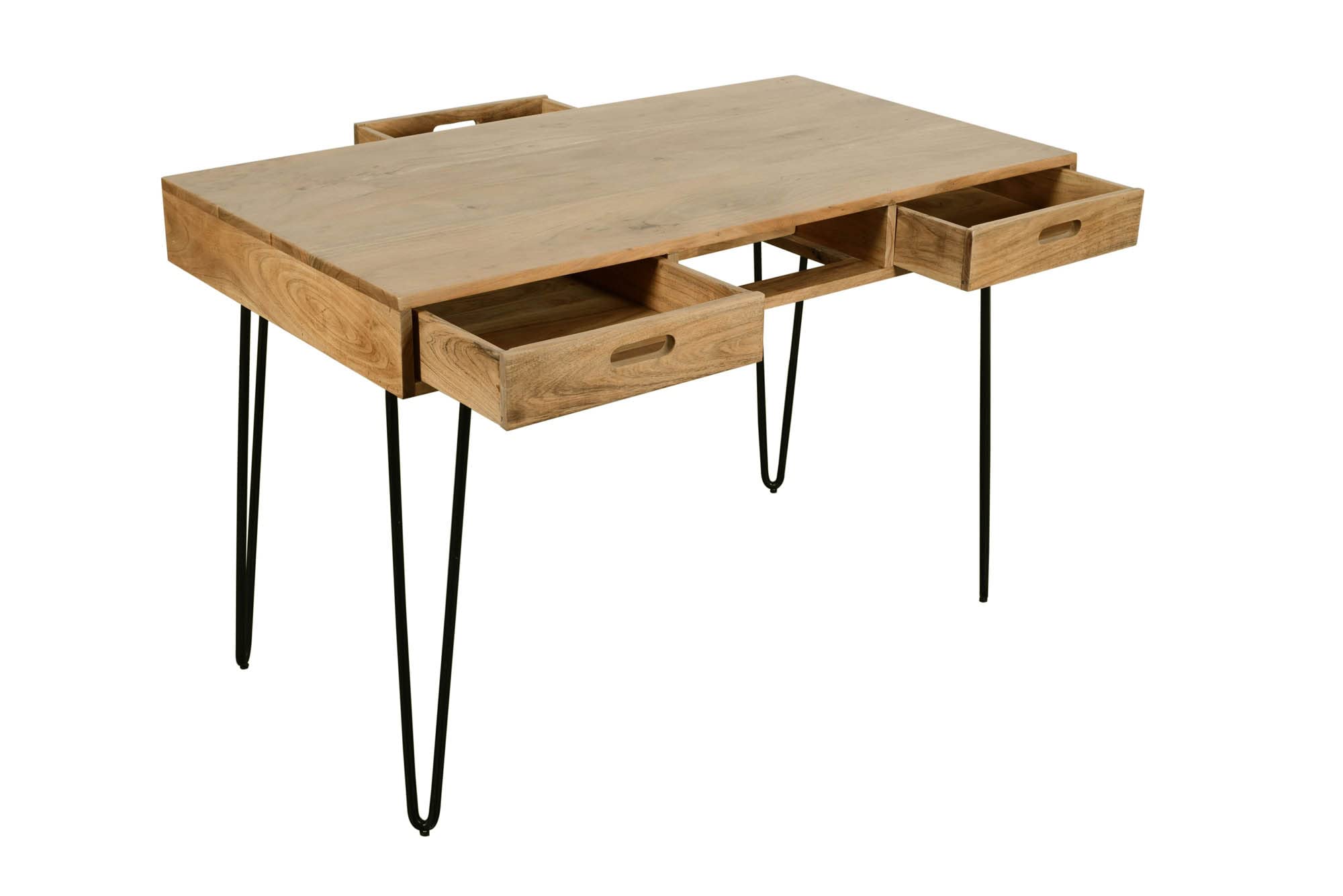 Rollins Solid Hardwood Modern Counter Dining Table with Storage - Stylish Kitchen Island & Breakfast Bar for Small Spaces, Perfect for Apartments and Open-Concept Homes