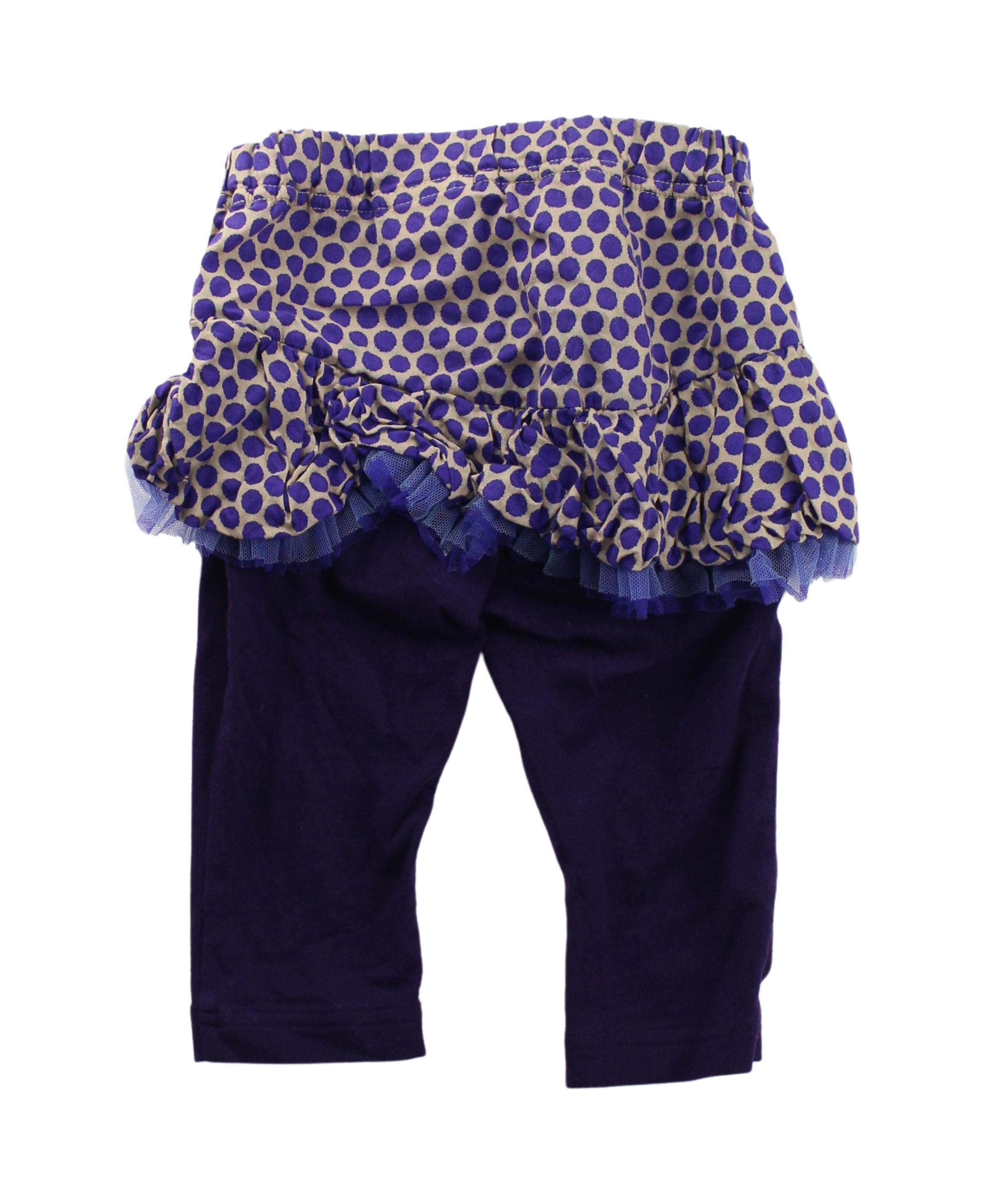 Anna Sui Baby Leggings for Girls 18-24 Months - Soft & Stretchy Cotton Blend - Cute & Comfortable Toddler Pants for Playtime, Daycare & Outings