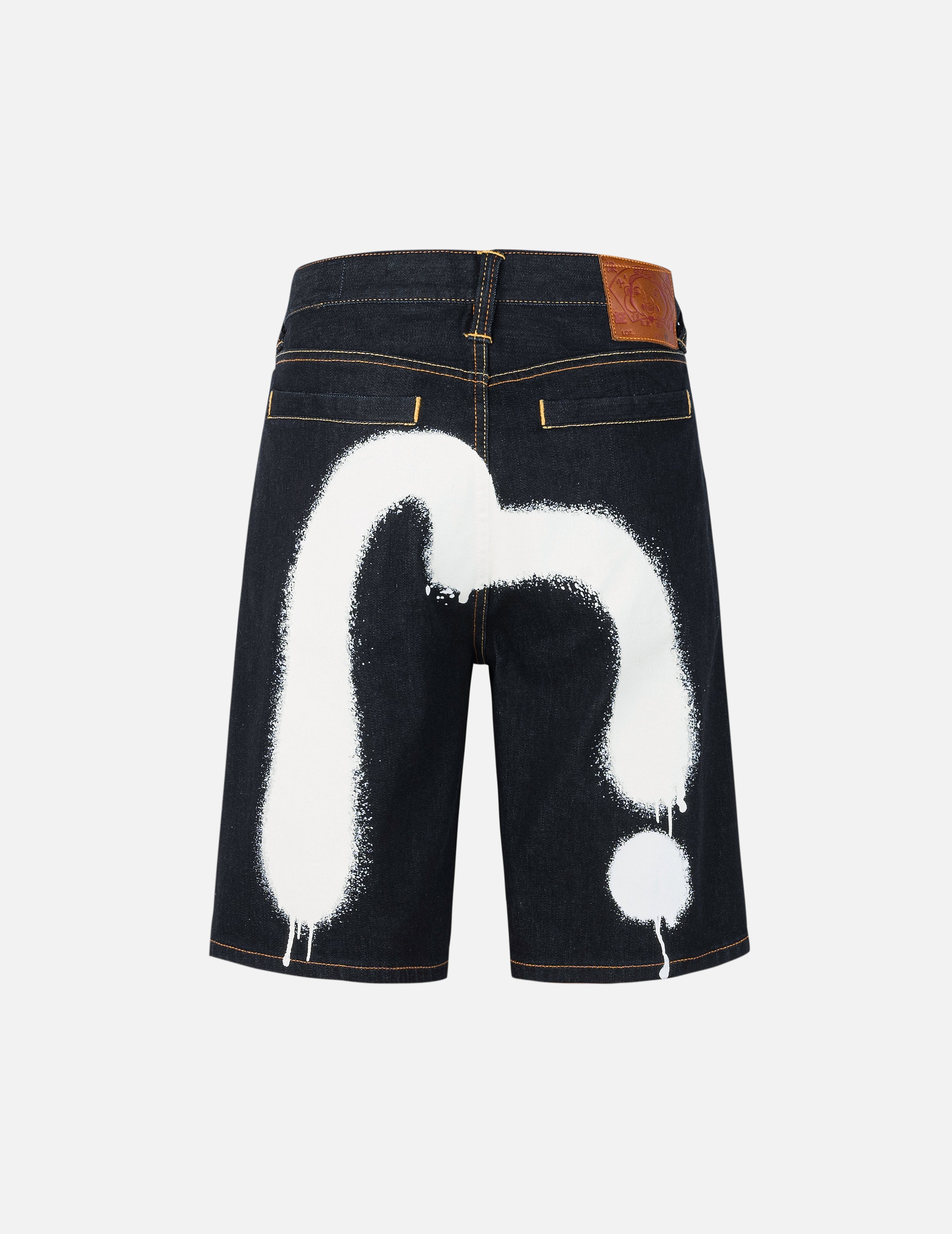 Graffiti Daicock Print Regular Fit Denim Shorts for Men - Trendy Streetwear Hip Hop Style - Perfect for Summer, Casual Wear & Urban Fashion