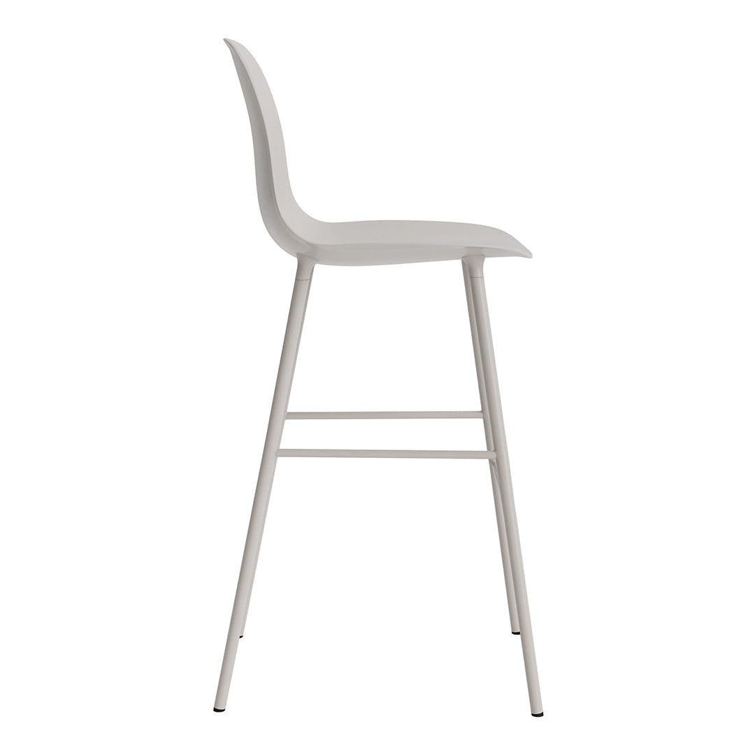 Simon Legald Form Bar Chair by Normann Copenhagen - Modern Scandinavian Bar Stool for Kitchen, Dining & Home Decor
