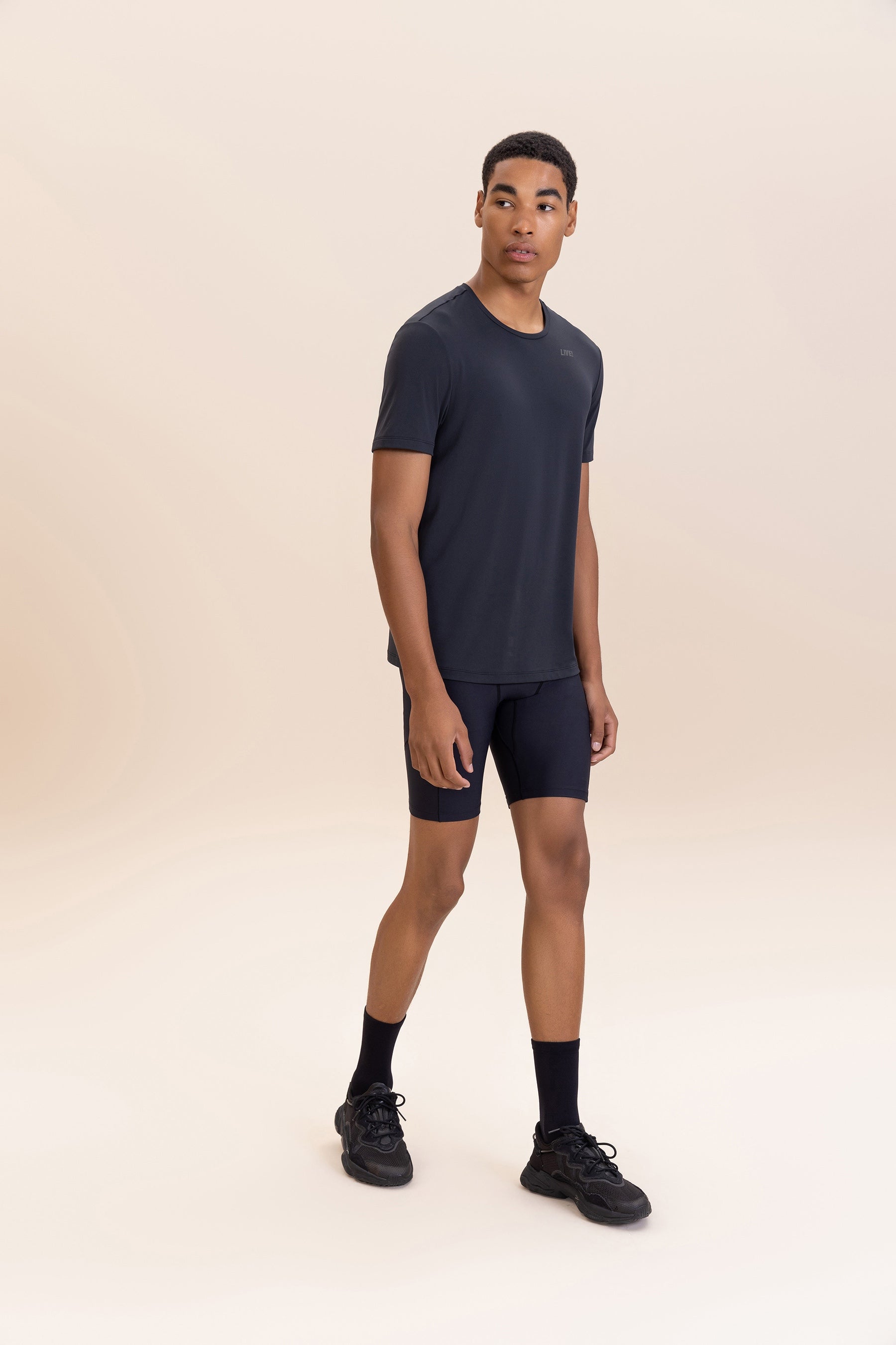 Breathable Bio Stretch Men's T-Shirt - Soft Comfort Fit Cotton Tee for Casual Wear, Gym & Outdoor Activities