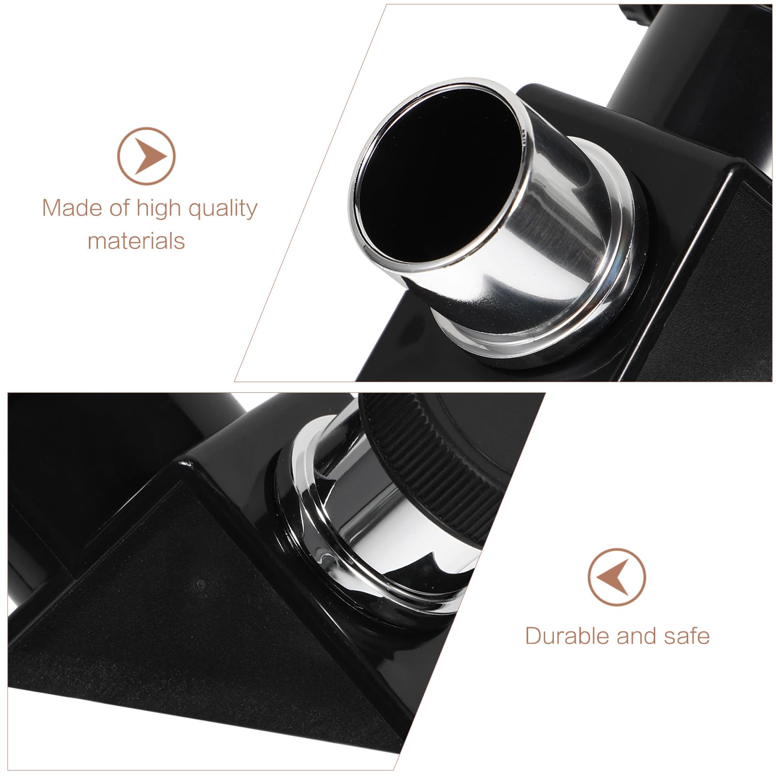 ULTECHNOVO 90 Degree Diagonal Mirror - 0.96 Inch Dielectric Star Diagonal for Telescopes - 90 Zenith Mirror Astronomy Accessory (Black) - Perfect for Stargazing, Astrophotography & Celestial Observation
