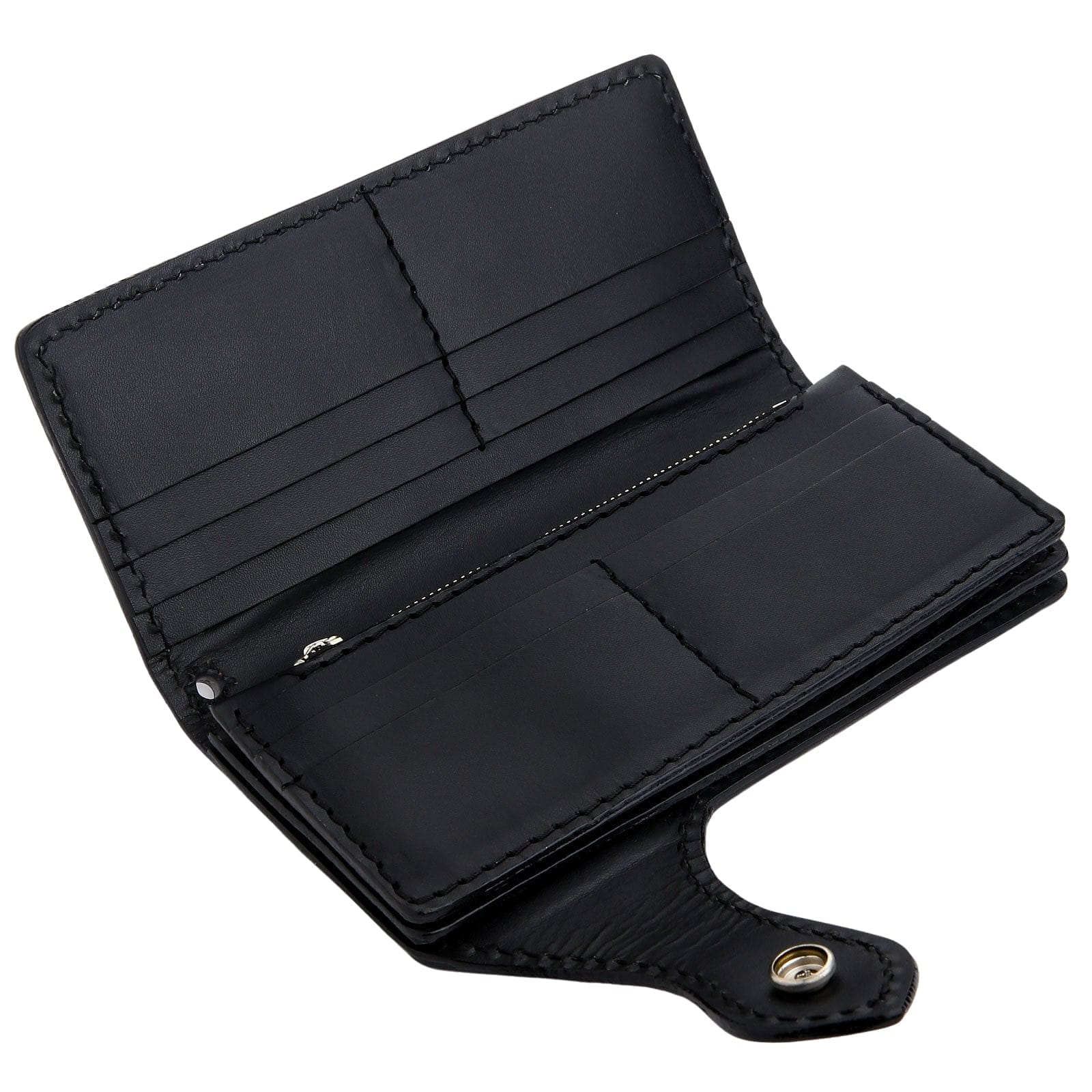 Rider Demon Stingray Genuine Leather Biker Wallet for Men - Stylish Motorcycle Accessory & Everyday Carry