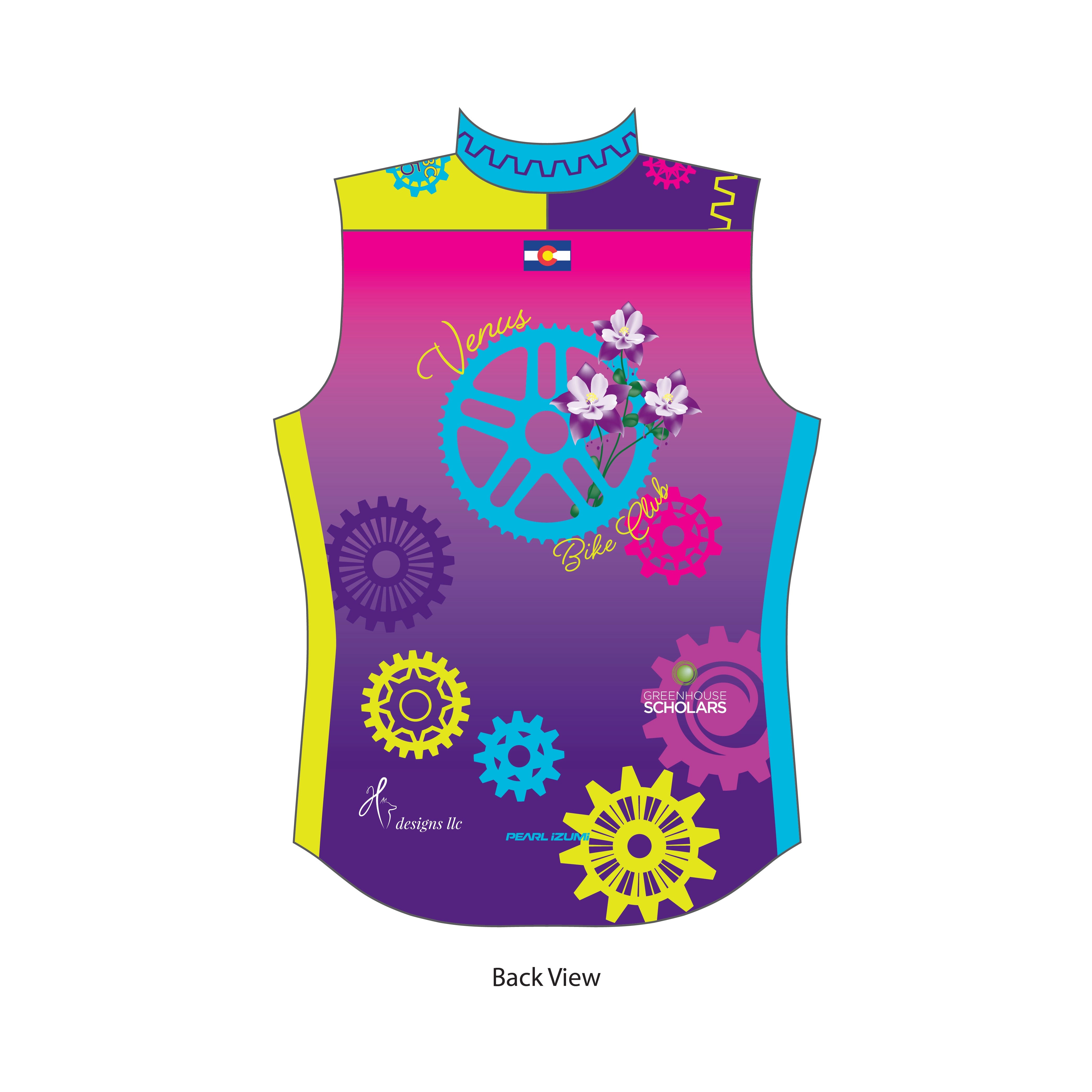 Women's PRO Barrier Vest - High Visibility Reflective Cycling Jacket for Safety | Venus Bike Club 25 | Perfect for Commuting, Night Riding & Outdoor Sports