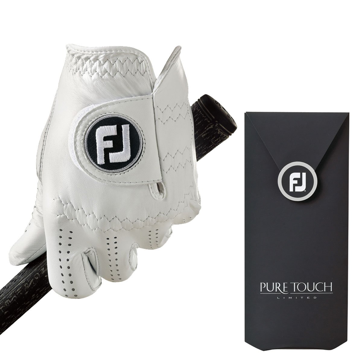 FootJoy Pure Touch Golf Gloves for Men & Women - Premium Leather Golfing Gloves with Enhanced Grip & Comfort - Perfect for Driving Range, Tournaments & Casual Play
