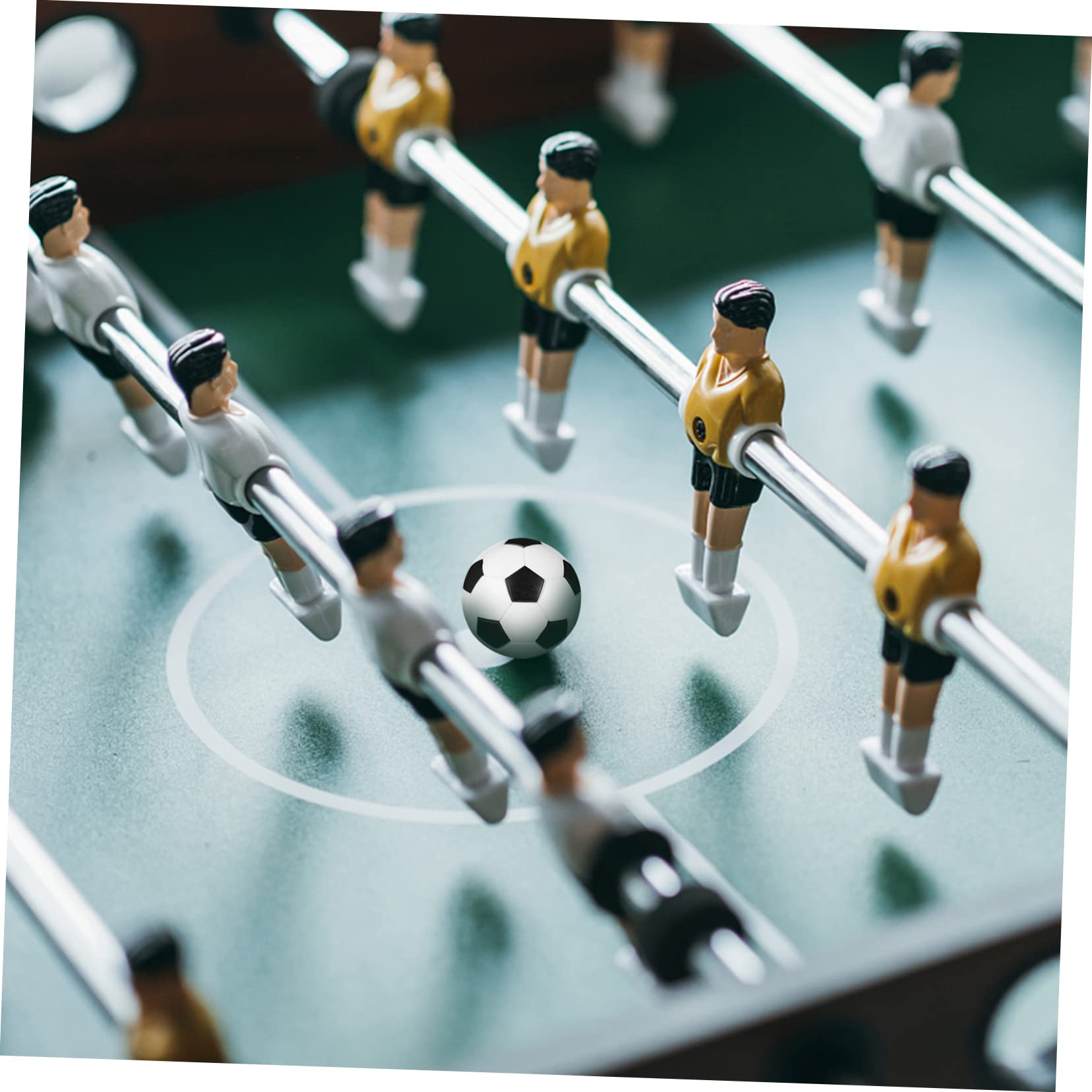 24-Piece Mini Soccer Ball Decorations - Replacement Foosball Balls for Table Football Games, Kids Arcade Party Supplies (Perfect for Game Rooms, Birthday Parties & Sports-Themed Decor)