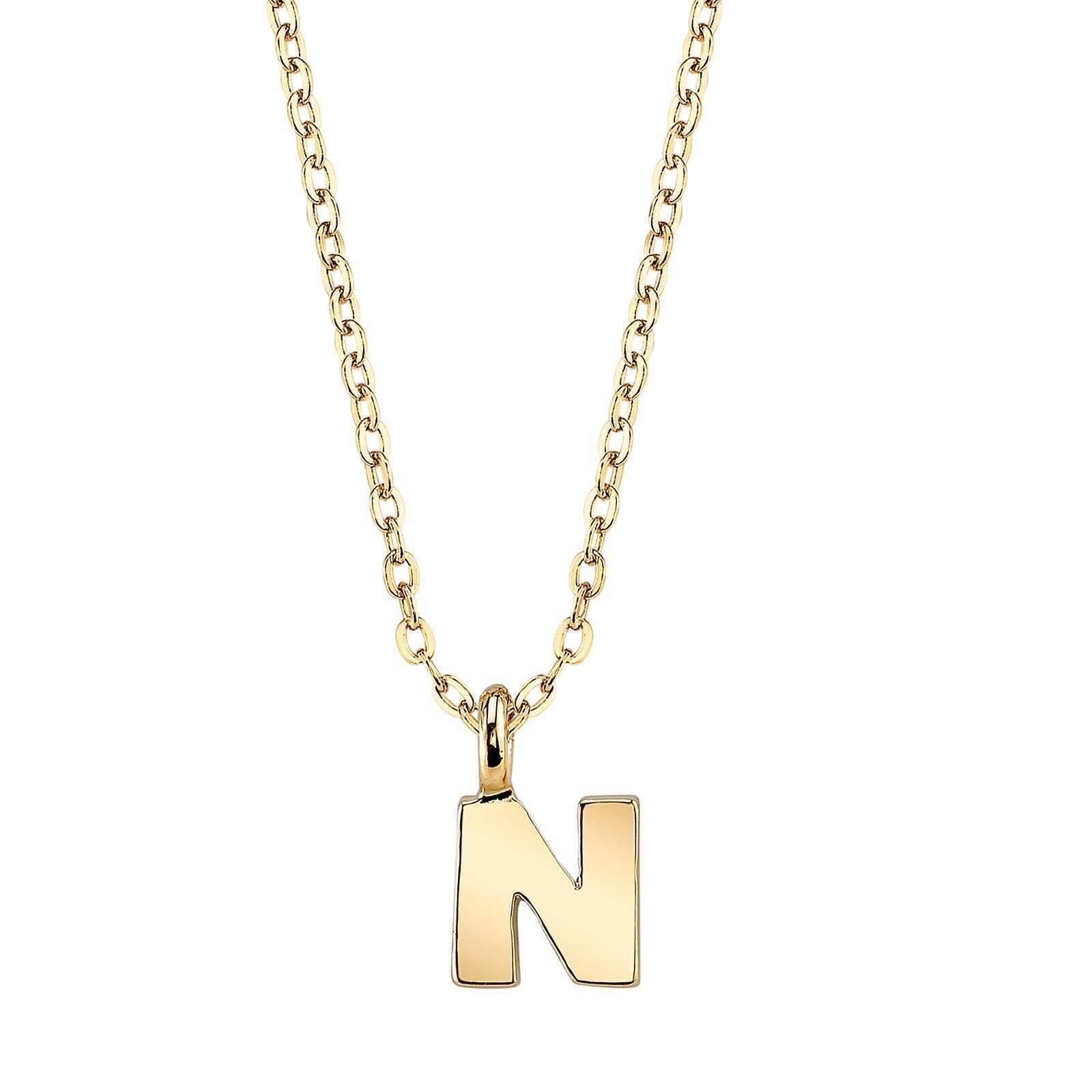 1928 Initial Letter Pendant Necklace for Women - Personalized A-Z Alphabet Jewelry Gift for Her - Perfect for Birthday, Anniversary & Valentine's Day