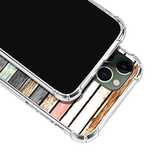 Skinit Clear Protective Phone Case for iPhone 12 Pro - Premium Wood Grain Design | Slim Scratch-Resistant Cover with Perfect Fit | Ideal for Work, Travel & Everyday Use