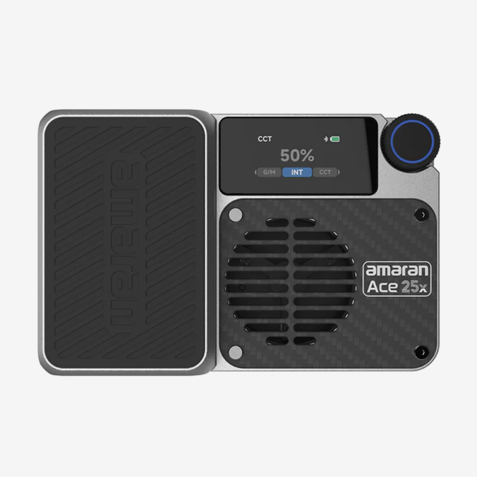 Amaran Ace 25x Bi-Color LED Video Light Panel - 3200K to 5600K Adjustable, Silver - Perfect for YouTube Videos, Photography, and Studio Lighting