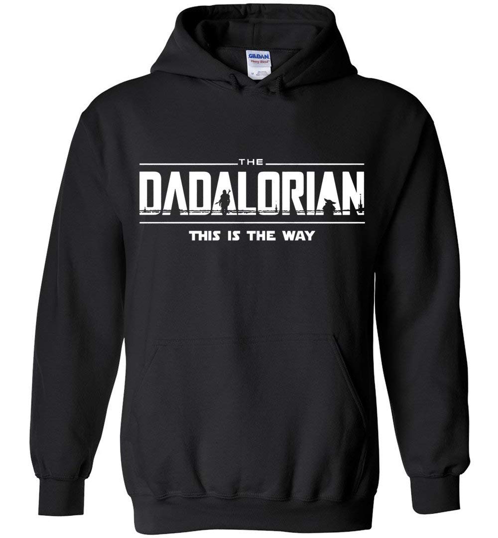 The Dadalorian Hoodie - Best Father's Day Gift for Star Wars Fans | Funny & Comfortable Pullover for Dads | Perfect for Cosplay, Gag Gifts & Casual Wear