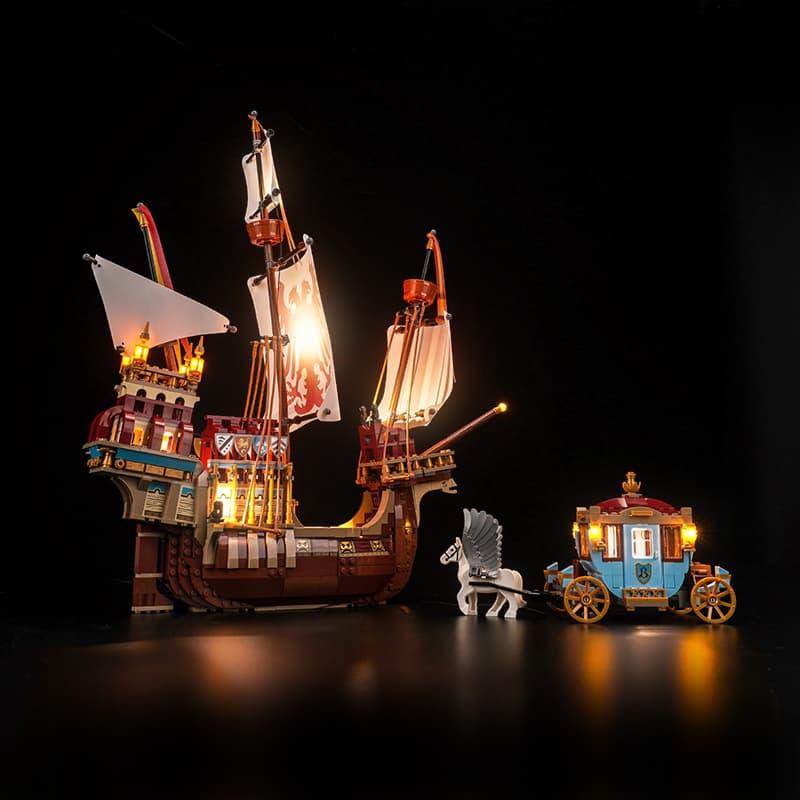 LEGO Triwizard Tournament: The Arrival 76440 Light Kit - LED Lighting Set for Harry Potter LEGO Building Blocks - Perfect for Display & Nighttime Decoration