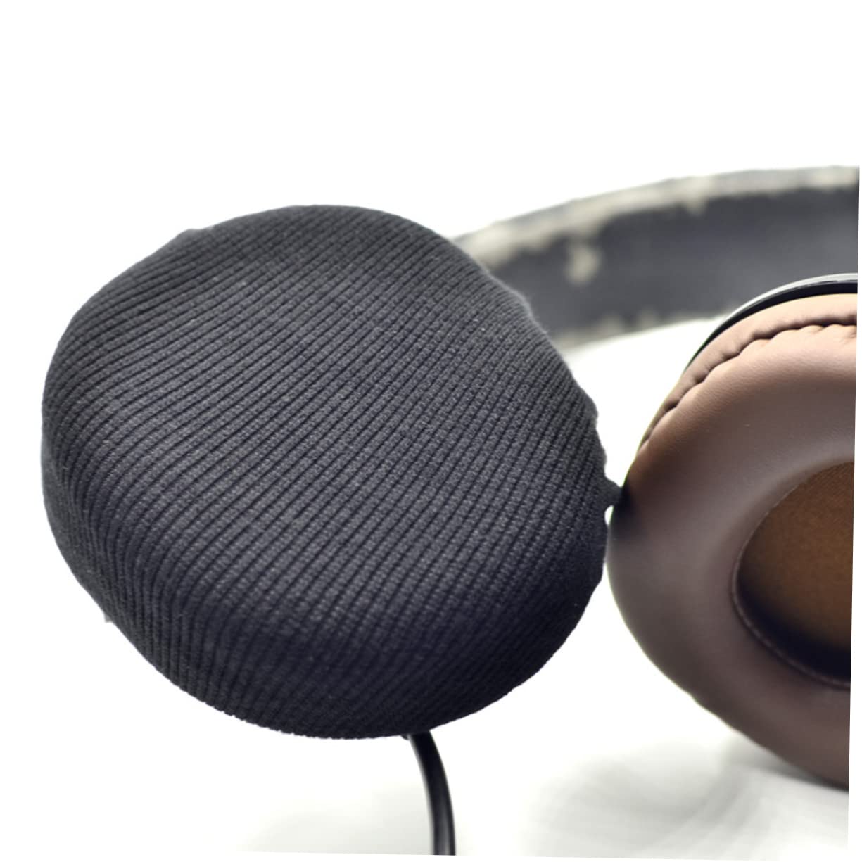 BESTonZON 10pcs Headphone Covers - Soft Earmuff Protectors for Headphones & Headsets | Comfortable & Stylish Replacement Covers for Work, Travel & Gaming