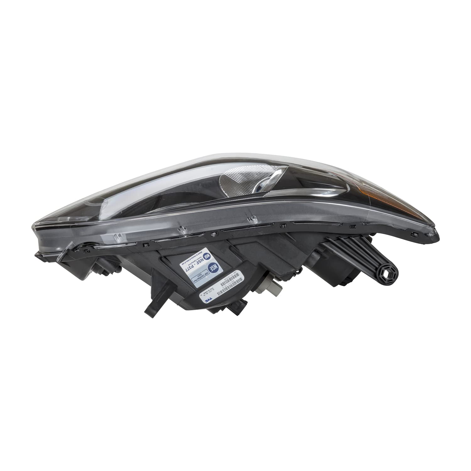TYC Right Headlight Assembly Compatible with 2011-2012 Chrysler 200 - Replacement Headlamp for Improved Night Driving Safety