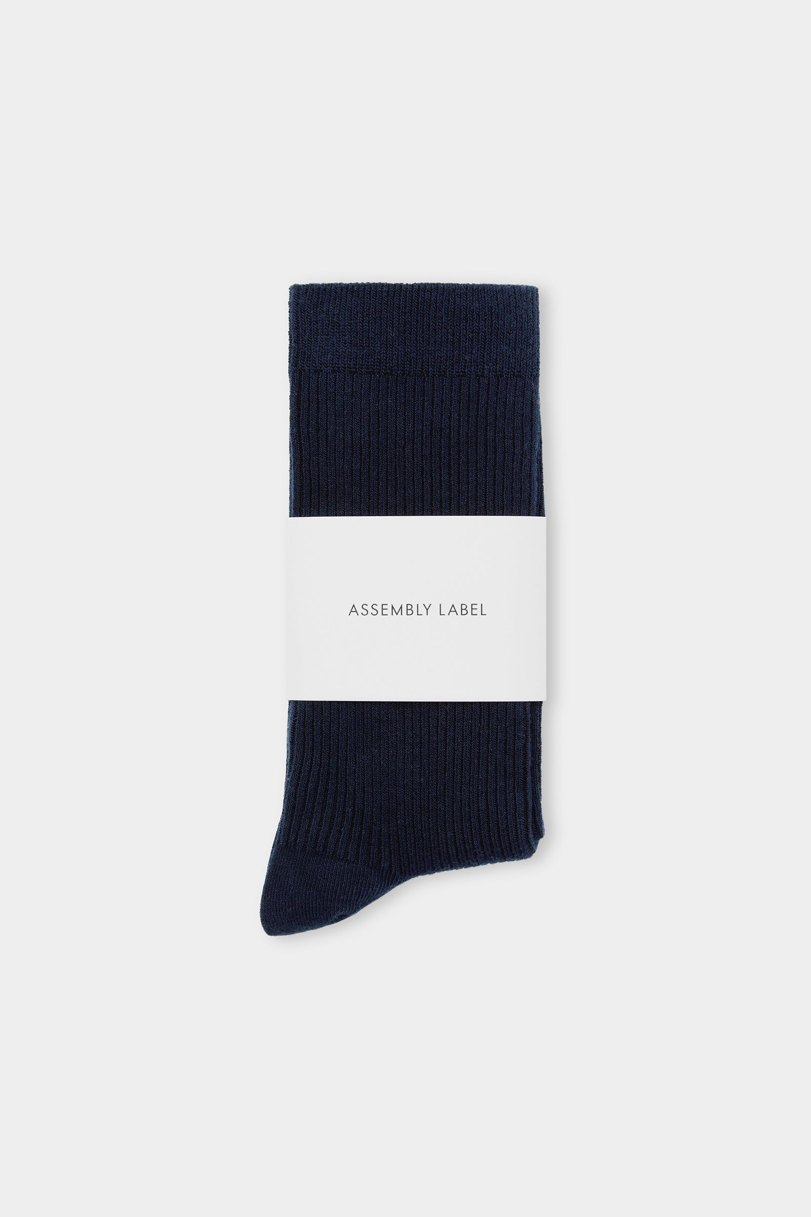 Premium Cotton Crew Socks for Men & Women - Soft, Breathable & Comfortable Navy Blue Socks - Perfect for Daily Wear, Sports & Casual Outfits