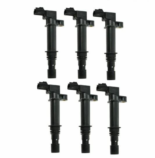 High-Performance Ignition Coil Pack Kit (Set of 6) - Compatible with 2002-2008 Dodge Ram 1500, Durango & Jeep Liberty - Reliable Engine Start & Smooth Acceleration for Off-Road & Daily Driving