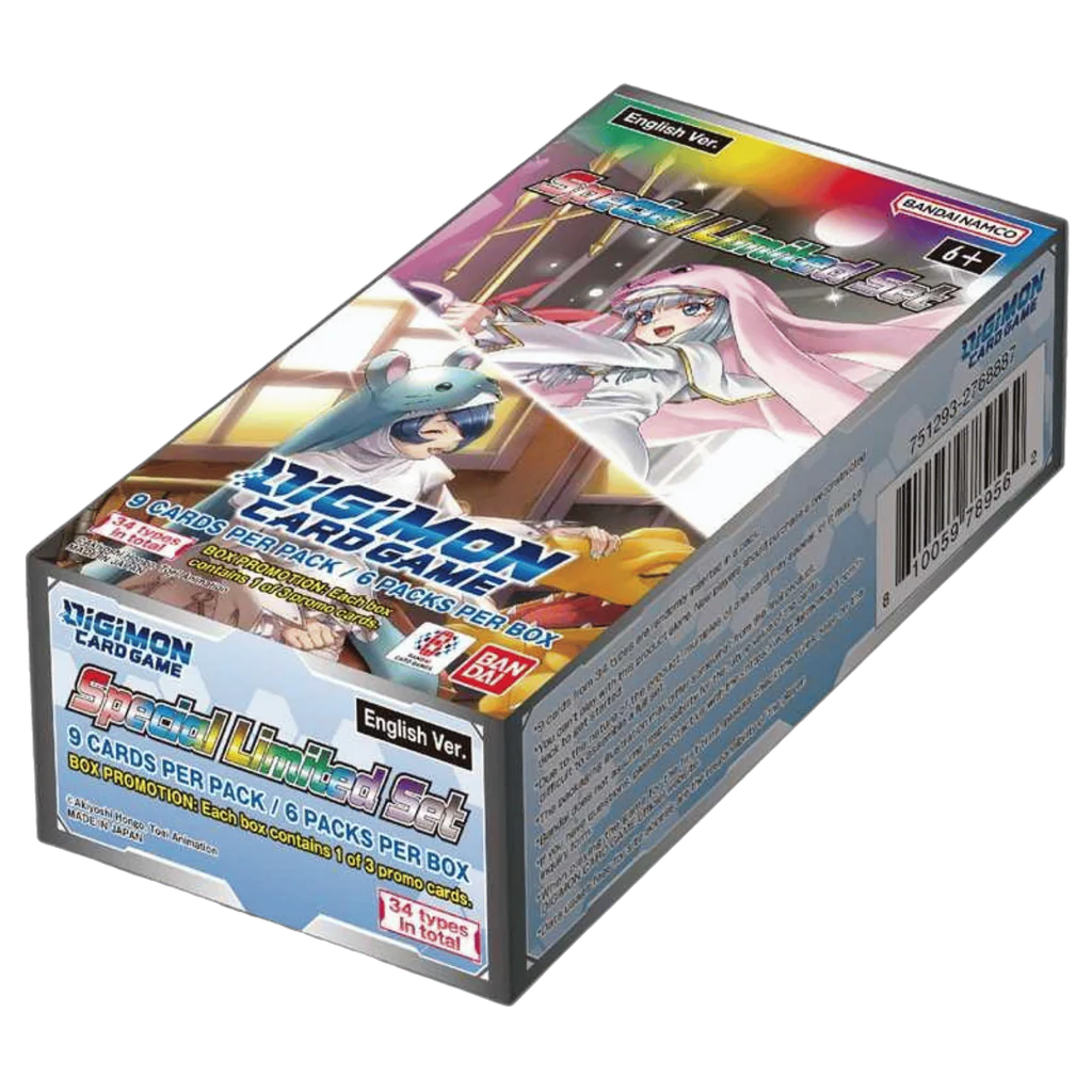 Digimon Card Game 2024 Special Limited Edition Booster Box - 6 Packs | Collectible Trading Cards for Tournaments, Gifts & Game Nights