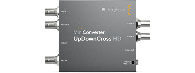 HDMI Mini Converter UpDownCross - 4K 60Hz HDMI to HDMI Scaler for Home Theater, Gaming & Professional AV Setups