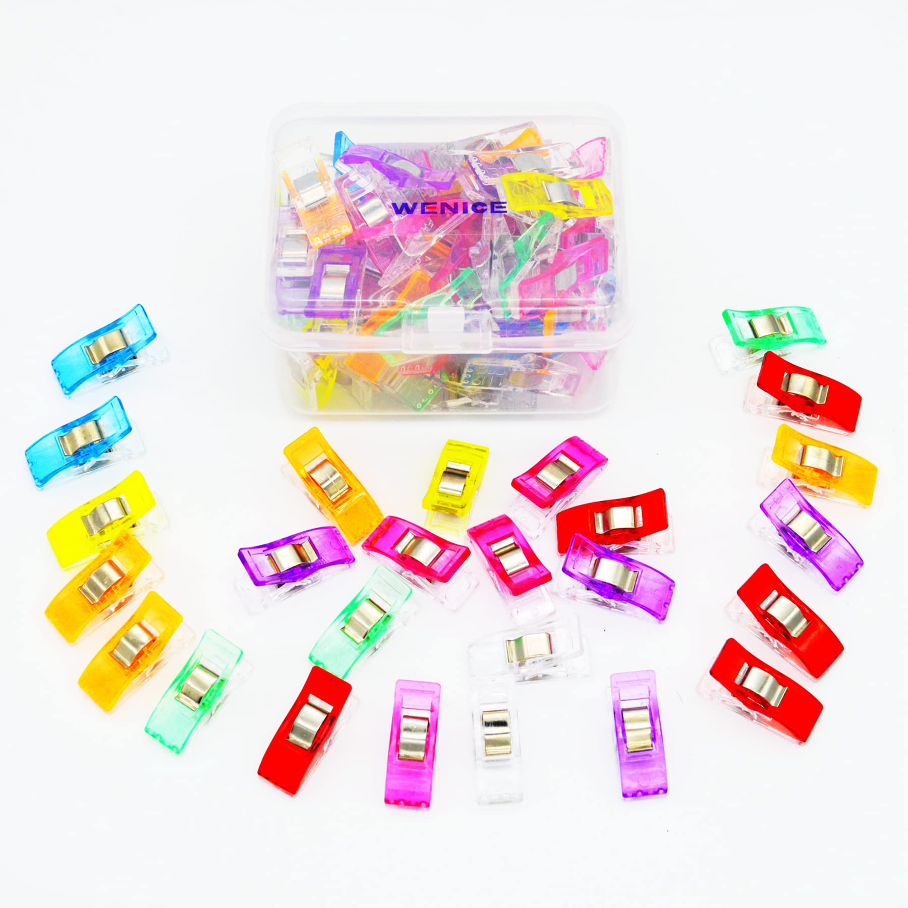 50pcs Sewing Clips for Fabric & Quilting - Perfect for DIY & Craft Projects