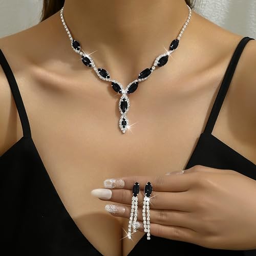 R:Black Jewelry Set