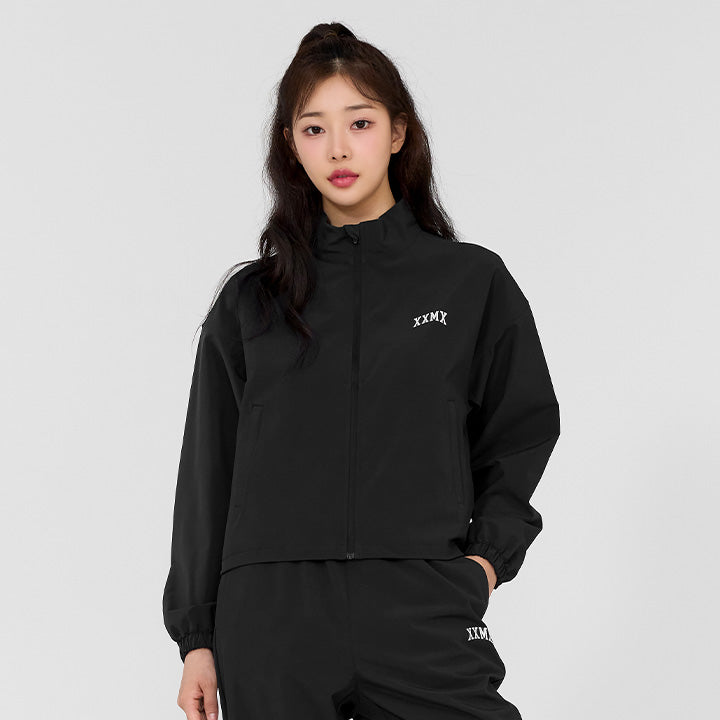 Stylish High Neck Crop Jacket for Women - Trendy Winter Fashion Outerwear for Streetwear & Night Out