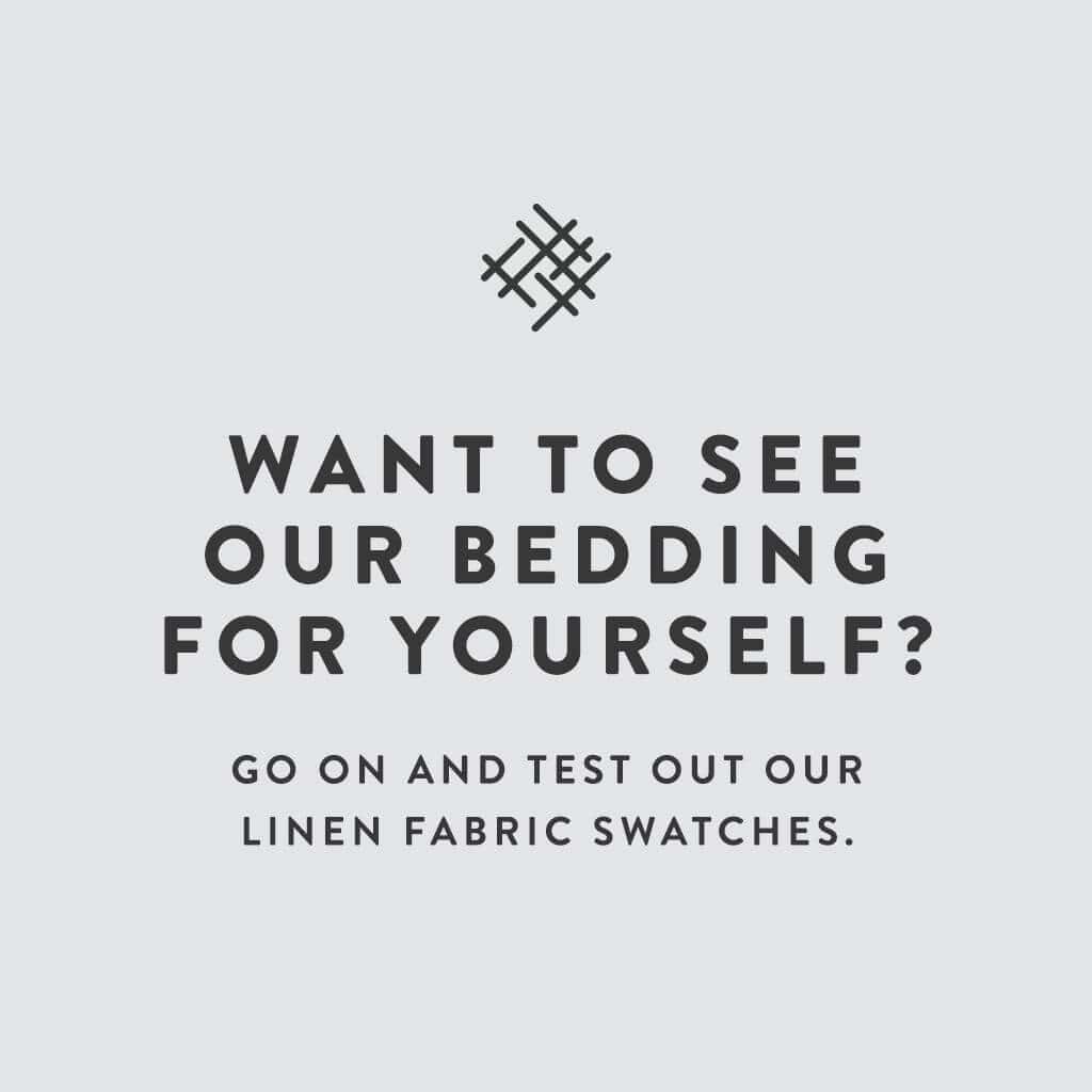 Premium Linen Bedding Fabric Swatches - Natural Soft Breathable Material for DIY Home Decor, Upholstery & Sewing Projects | Perfect for Curtains, Pillows & Quilting