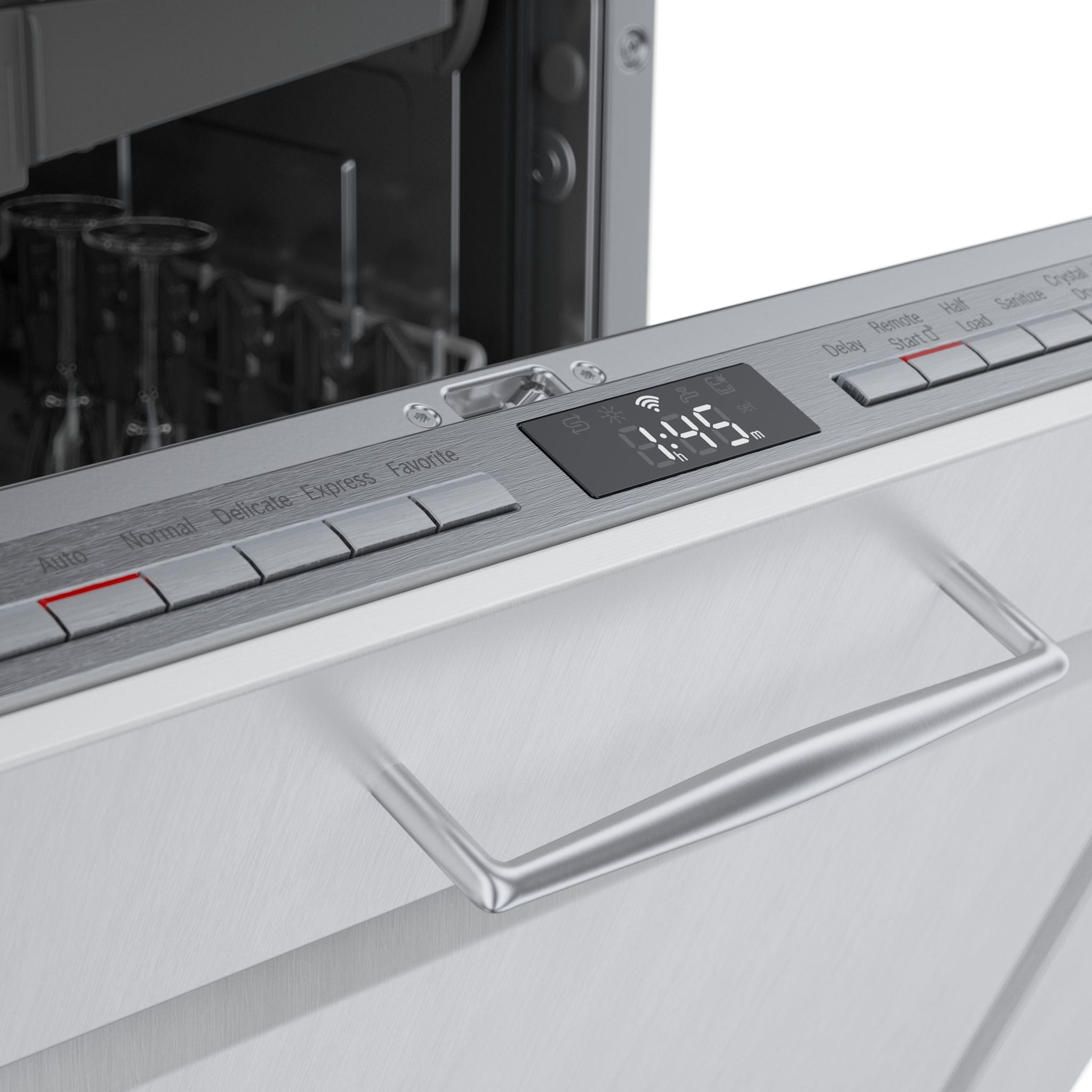 Bosch SGV78C53UC Panel Ready Built-In Dishwasher - 24 Inch Stainless Steel for Modern Kitchens | Perfect for Home, Apartment & Restaurant Use