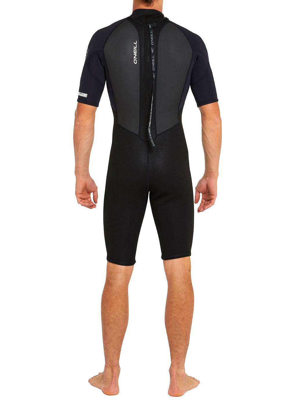 O'Neill Men's Reactor II SS 2mm Back Zip Spring Wetsuit for Surfing, Diving & Water Sports - Thermal Protection in Cool Waters