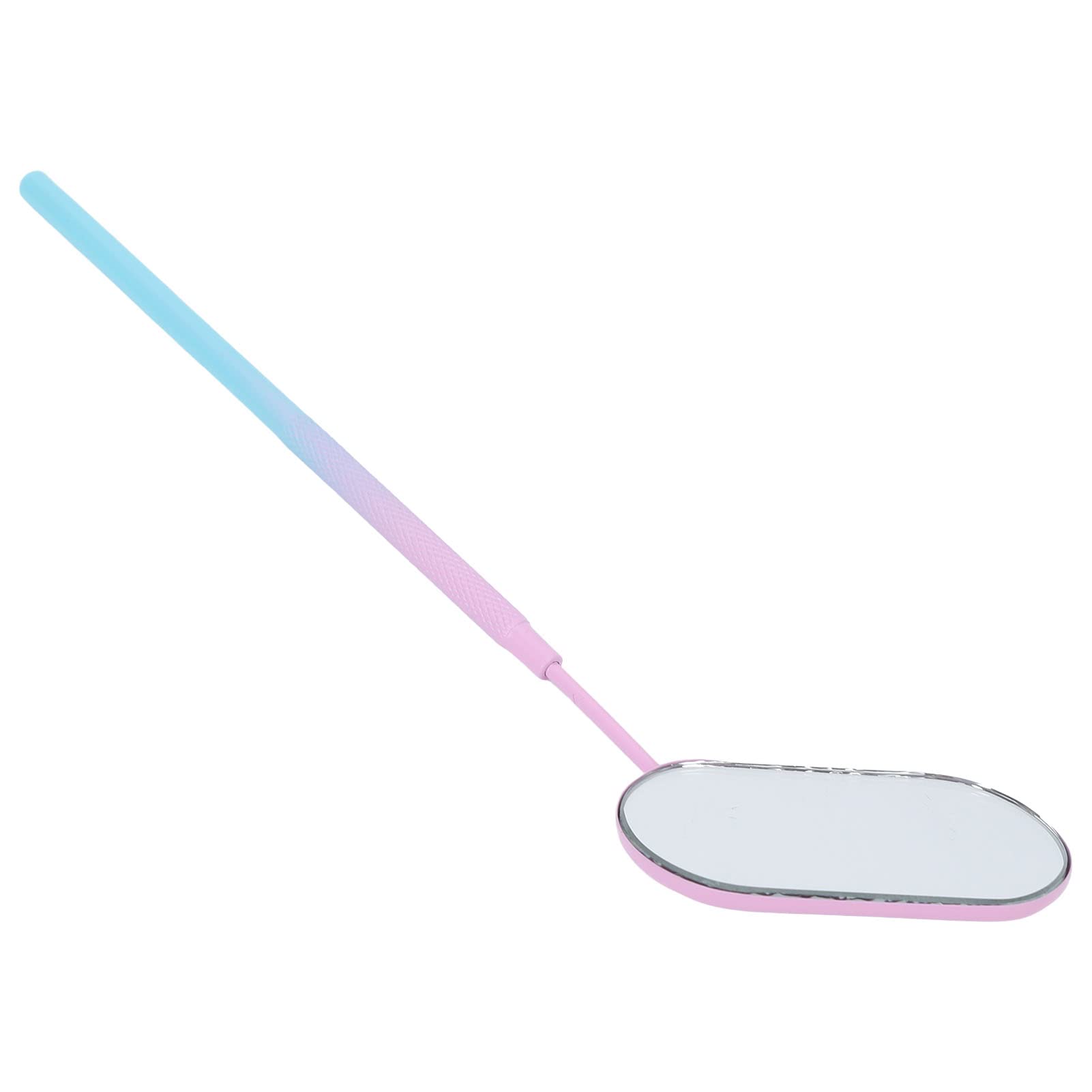 Extra Large Lash Mirror with Comfortable Grip - Anti-Fog Eyelash Extension Mirror for Professional Beauticians & Salons (Multi Color) - Perfect for Eyelash Extensions, Makeup Application & Beauty Treatments