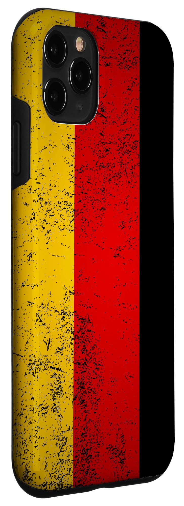 iPhone 11 Pro Case - Vintage German Flag Design | Deutschland & Europe Theme | Shockproof Protective Cover for Travel, Work & Daily Use
