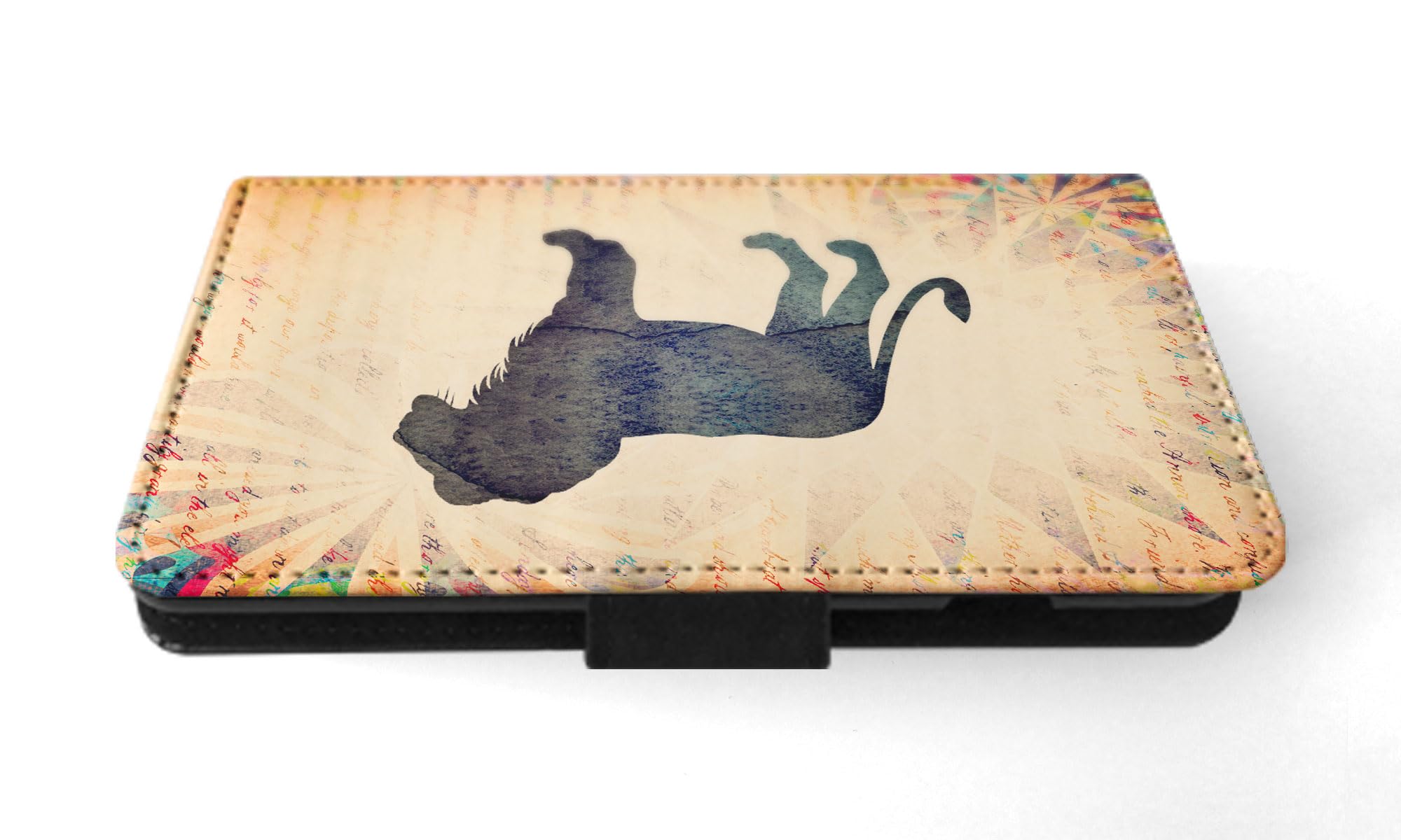 Foxercases Lion Watercolor Art Flip Wallet Phone Case for Samsung Galaxy S23 - Stylish Protective Cover with Card Slots for Everyday Use & Travel