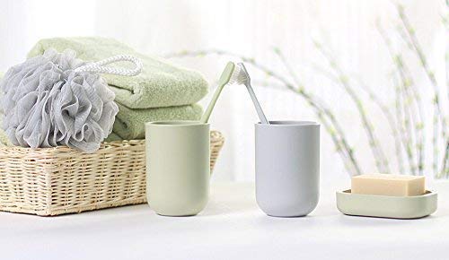 White Plastic Soap Dish with Drain Holes - Soap Holder Container for Bathroom & Kitchen - Keeps Soap Dry & Clean - Easy to Clean Shower Accessory for Home, RV, Dorm Use