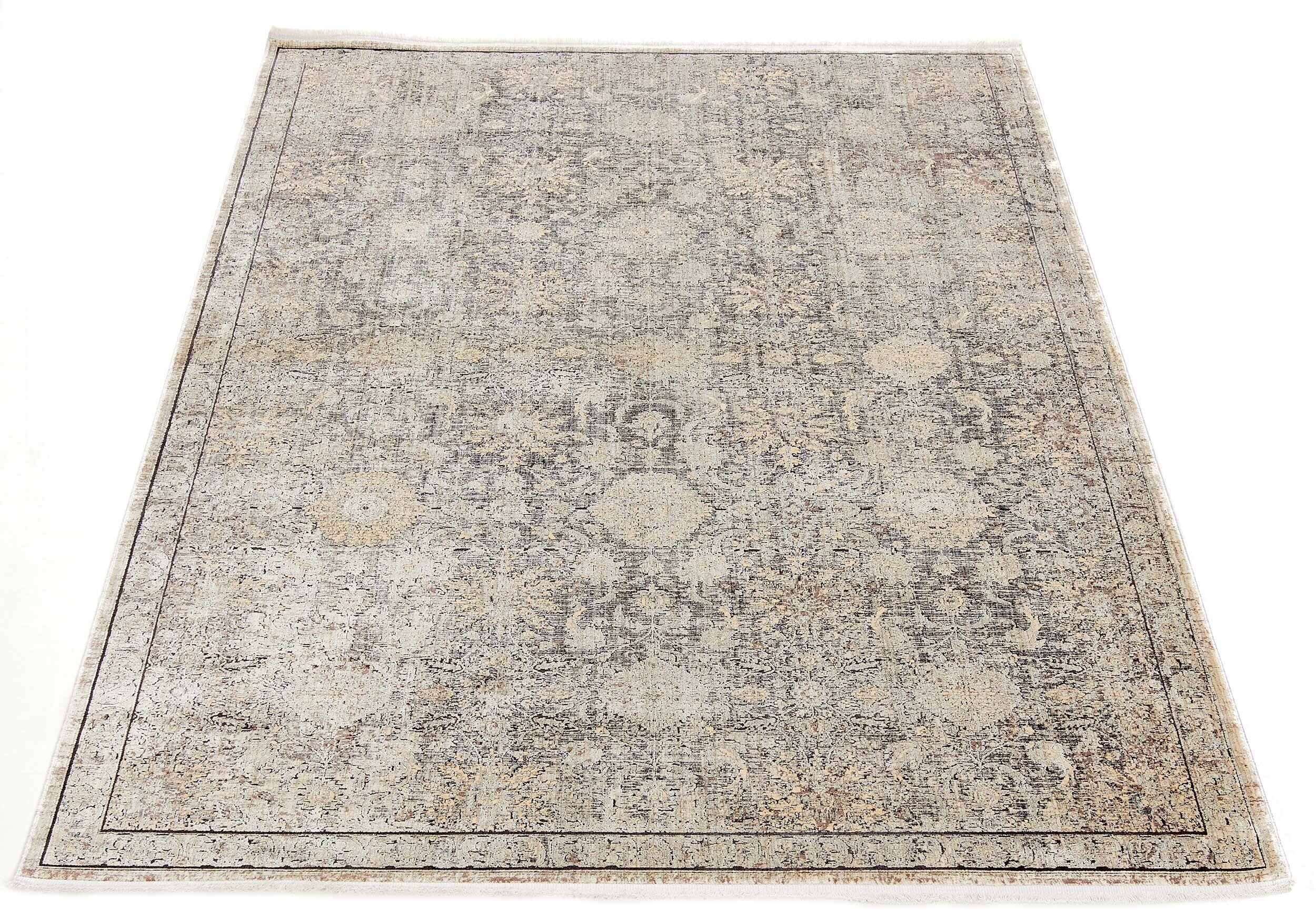 Abstract Rug Collection - Durable Acrylic Area Rugs in Classic & Modern Designs (5.2'x7.5') for Living Room, Bedroom & Office Decor | Soft Non-Slip Floor Mat