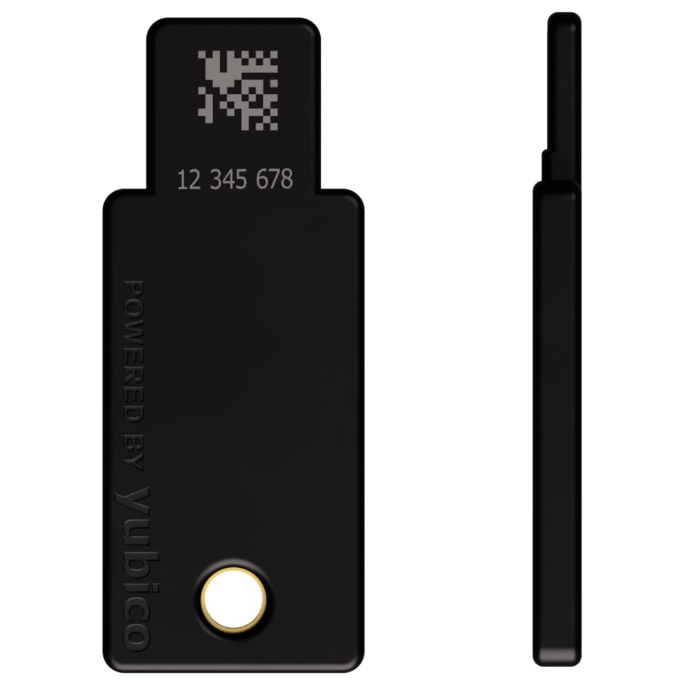 Yubico YubiKey Bio FIDO Edition USB-A Security Key - Two-Factor Authentication for Online Banking, VPN & Password Managers | USB-A Biometric Fingerprint Reader for Secure Login