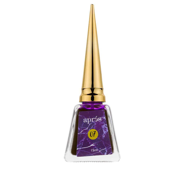 Apres Watercolor Art Inks #07 Purple - Professional Watercolor Paint for Artists, Sketching & DIY Crafts - Perfect for Painting, Calligraphy & Mixed Media Projects