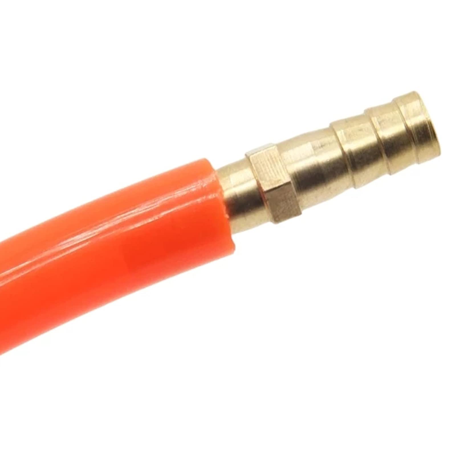 5Pcs Brass Hose Connector - 6.7-9.8mm Barb Fitting for Air/Water/Gas - Plumbing & DIY