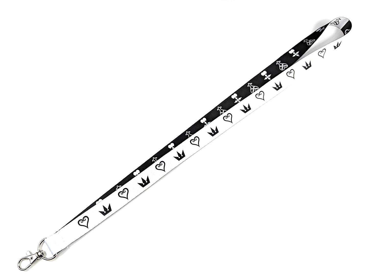 Hearts Kingdom Premium Lanyard Keychain - Adjustable ID Badge Holder for Work, School & Events - Durable Neck Strap for Keys, Badges & Cards