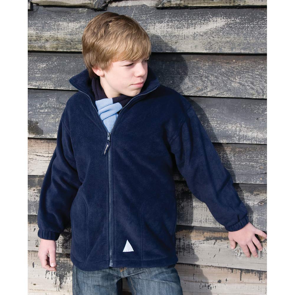 Result Core Kids Micron Fleece Jacket - Warm & Cozy Outerwear for Boys & Girls - Perfect for School, Play & Outdoor Adventures